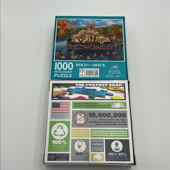 1000 & 750 Piece Dog Puzzles - Picture 3 of 3